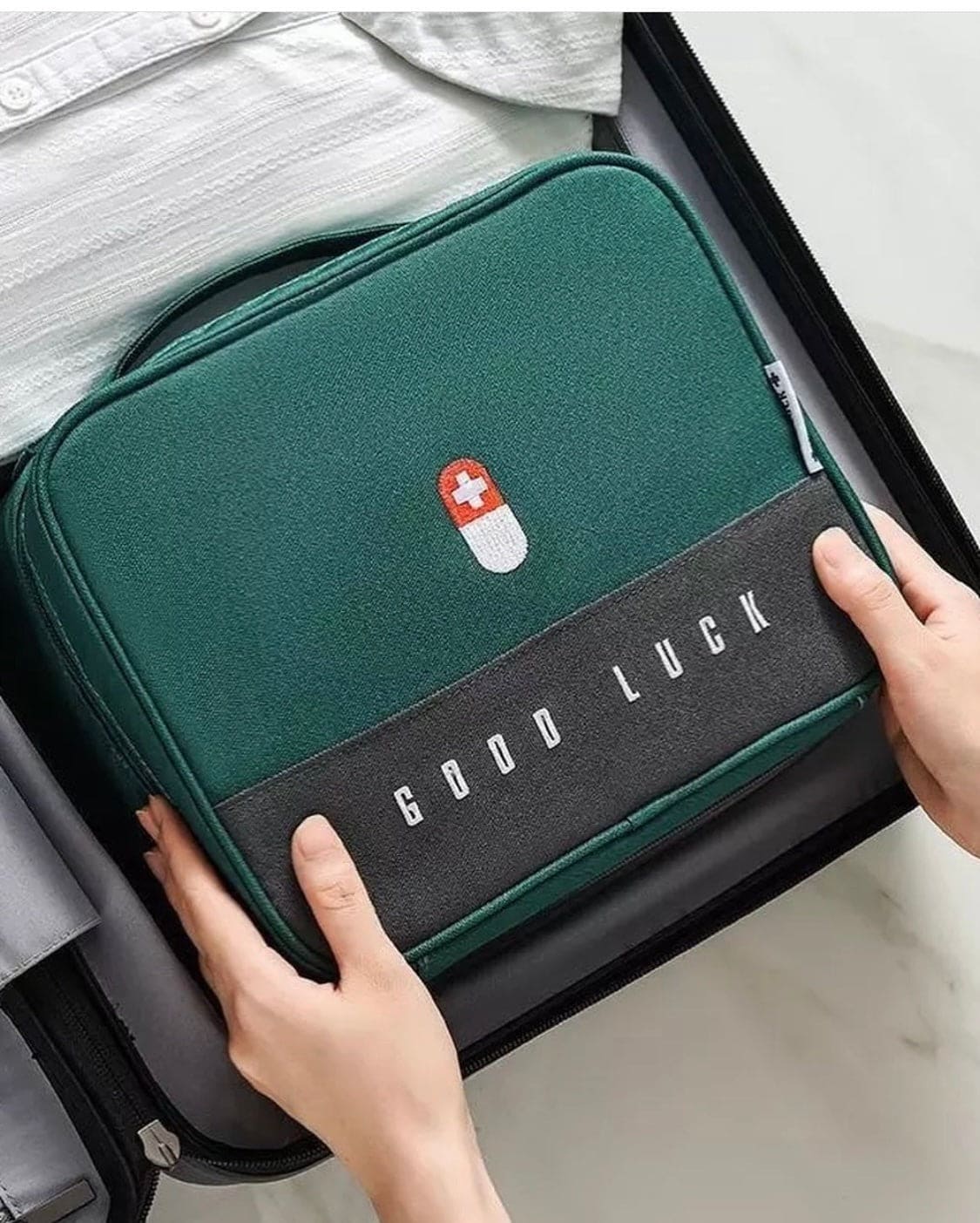 Portable First Aid Medical Kit, Travel Outdoor Camping Useful Mini Medicine Storage Bag, Camping Emergency Survival Bag, Pill Case, Good Luck Kit Portable First Aid Medical Kit, Travel Outdoor Camping Useful Mini Medicine Storage Bag, Camping Emergency Survival Bag, Pill Case, Good Luck Kit